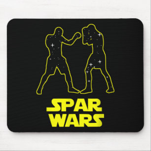 Spar Wars Boxing Parody Spoof - Mens And Womens Mouse Pad