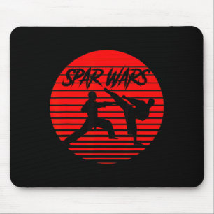 Spar Wars Karate Shotokan Martial Arts Mouse Pad