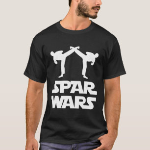 Spar Wars Mma Karate Taekwondo Boxing Martial Arts T-Shirt