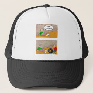 Spare Change? Yup! Funny Tees Mugs & Gifts Trucker Hat