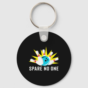 Spare Nobody Bowling Key Ring
