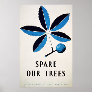 Spare Our Trees Poster