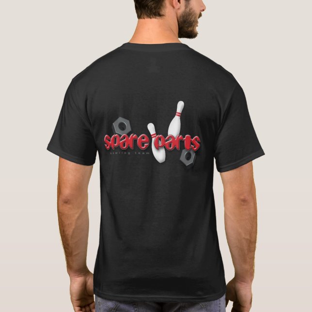 Spare Parts Bowling Team T-Shirt (Back)