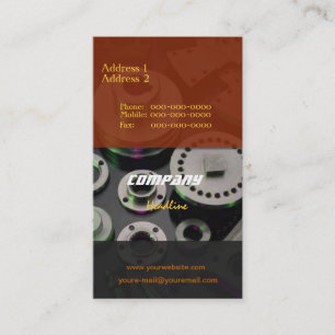 Spare Parts Business Card