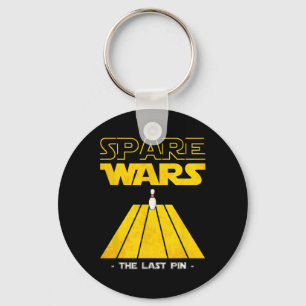 Spare Wars Last Pin Bowling Bowler Bowling Player Key Ring