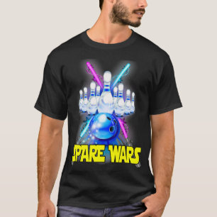 Spare Wars matching bowling team design  T-Shirt