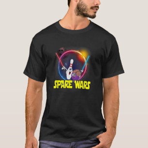 Spare Wars matching bowling team TShirt