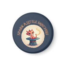 Spark a Little Mischief – Magical Dragon Magnet