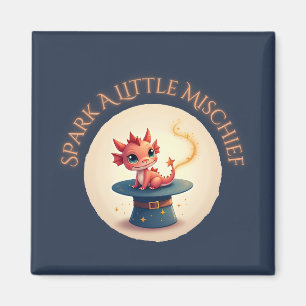 Spark a Little Mischief – Magical Dragon Magnet