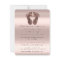 Spark Glitter Baby Shower Feet Rose Skin Blush VIP
