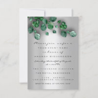 Spark Glitter Rustic Silver Green Baby Shower Feet