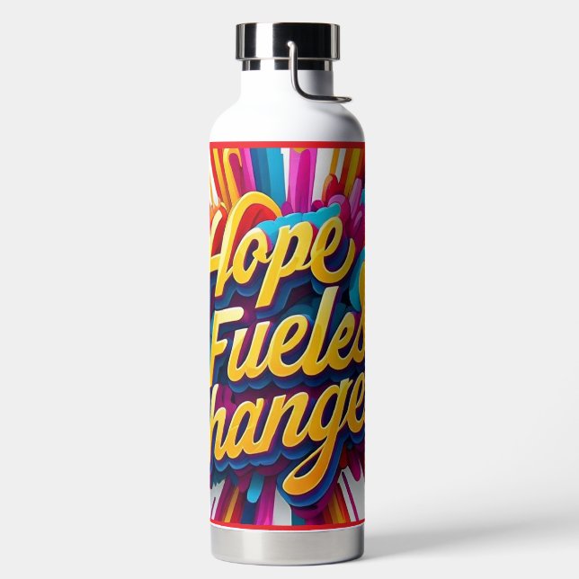 "Spark of change" Water Bottle (Left)