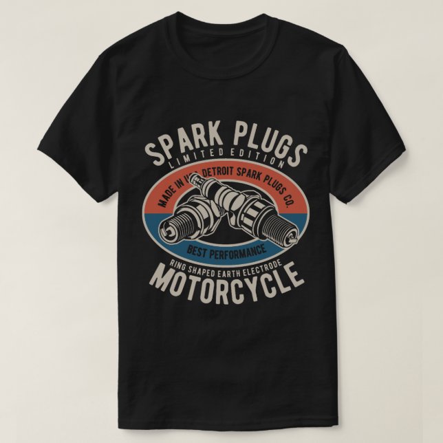SPARK PLUGS (1) T-Shirt (Design Front)