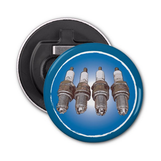 Spark plugs of the engine bottle opener (Front)
