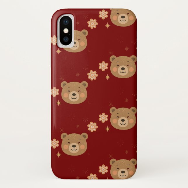 Sparkel Bear iPhone / iPad case (Back)