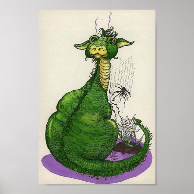 Sparkie the Dragon Poster (Front)
