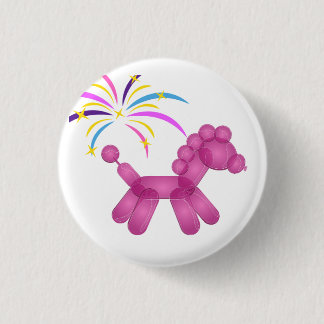 Sparkle Balloon Pony Party Animal Pin