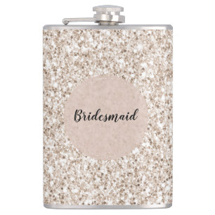 Sparkle Blush Cream Glitz Glitter       Hip Flask