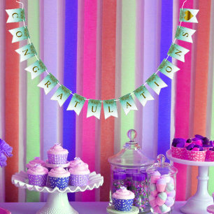 Sparkle BRIDE Glam Congratulations Shower Party Bunting