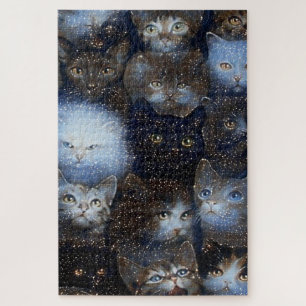 Sparkle Cats Jigsaw Puzzle
