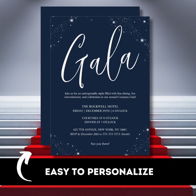 Sparkle Corporate Company Gala Event Invitation (Creator Uploaded)