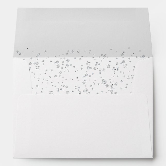 Sparkle Diamond Envelope (Back (Bottom))