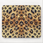 Sparkle Glam Gold Black Leopard Cheetah Print  Mouse Pad<br><div class="desc">custom mouse pad.</div>