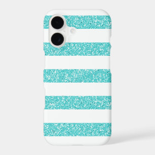 Sparkle Glitter Look Stripes iPhone 7 BT Case