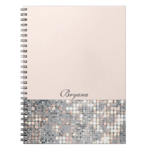 Sparkle Glitter Sequins Glamour Notebook Journal