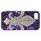 Sparkle jewel Fleur De Lis Sequins Purple