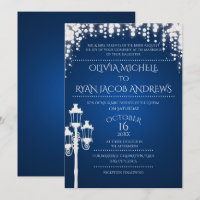 Sparkle Lamp Post Gala Wedding Sapphire