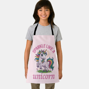 Sparkle like a unicorn apron