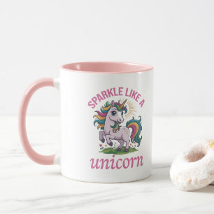 Sparkle like a unicorn mug