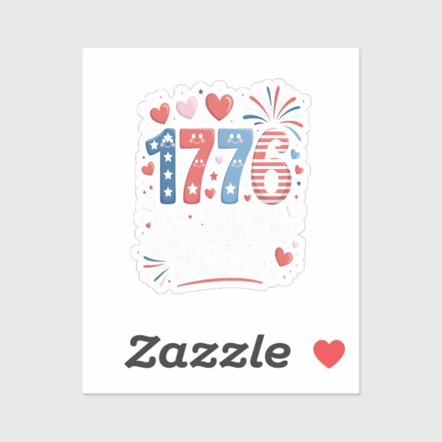 Sparkle Like It’s 1776 4th of July Fireworks (Sheet)