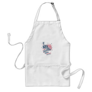 Sparkle Like It's 1776, Patriotic Design, American Standard Apron