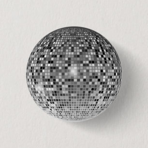 Sparkle Like the 70s: Retro Disco Ball Button