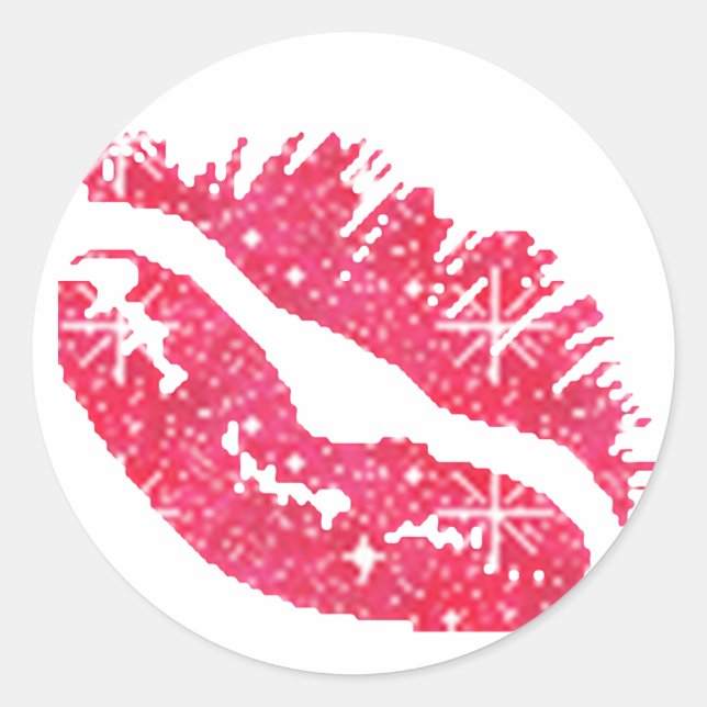 SPARKLE LIPS STICKER (Front)