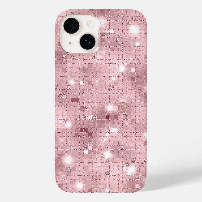 Sparkle Luxury Pink Case-Mate iPhone Case (Back)