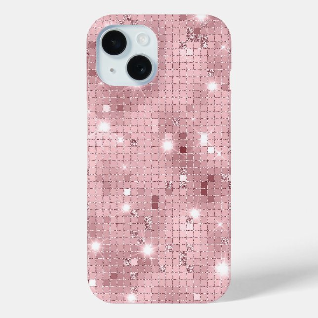 Sparkle Luxury Pink Case-Mate iPhone Case (Back)