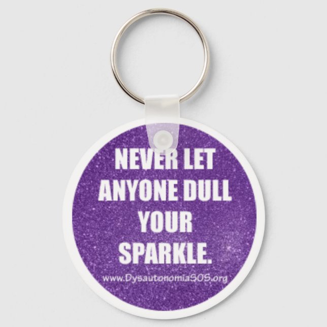 Sparkle On Key Ring (Front)