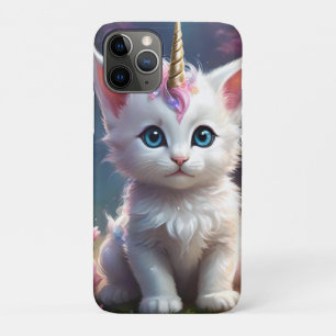 "Sparkle Paws: The Enchanting Unicorn Kitten" iPhone 11 Pro Case
