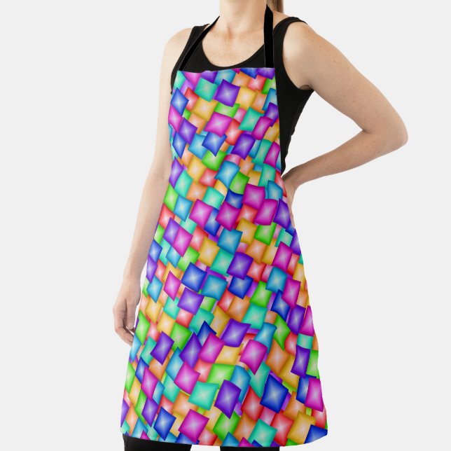 Sparkle Rainbow Apron (Insitu)