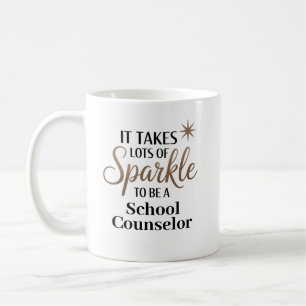 Sparkle School Counsellor Coffee Mug