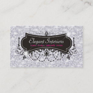 Sparkle & Shine Interior Designer : Business Card