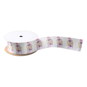 Sparkle Shine Star Satin Ribbon