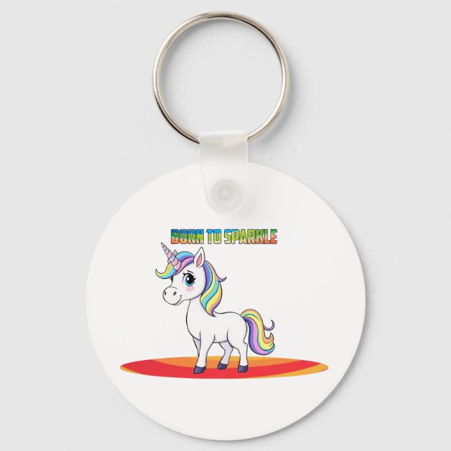 Sparkle Squad Leader Key Ring (Front)