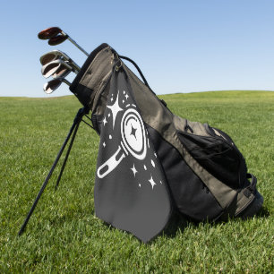Sparkle stars, Beacon of the Limitless Digital Era Golf Towel