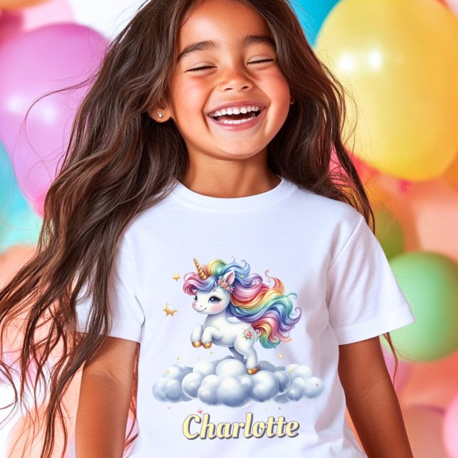 Sparkle unicorn magical cloud name T-Shirt (Creator Uploaded)