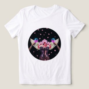 Sparkle Wings & Wine Tee ✨🥂