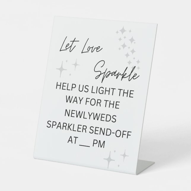 Sparkler Exit Sign (Front)